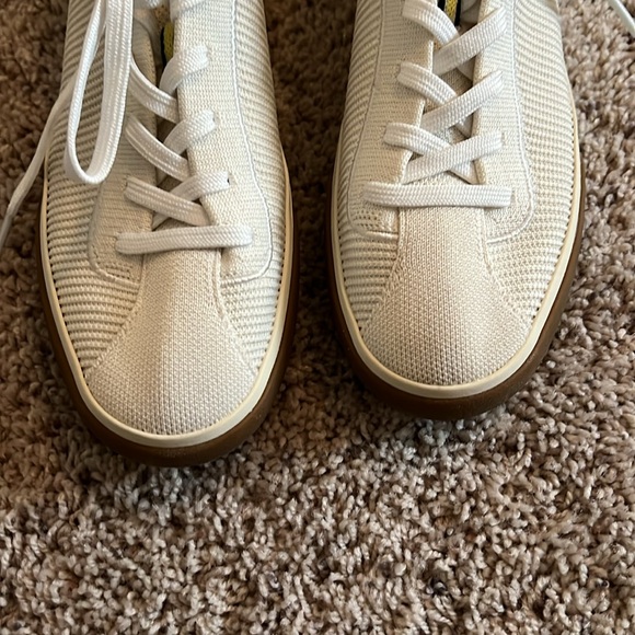 Rothy’s The Lace Up Sneaker in Vanilla Size 10 - Picture 3 of 5